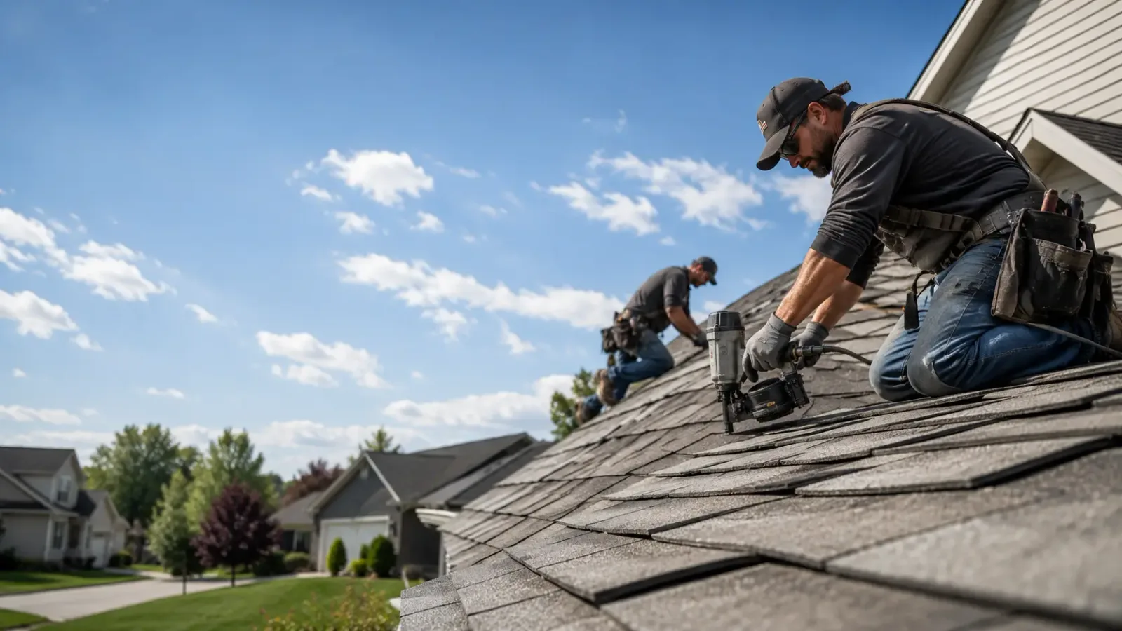 Storm Damage Roof Repair in Guston, KY near me